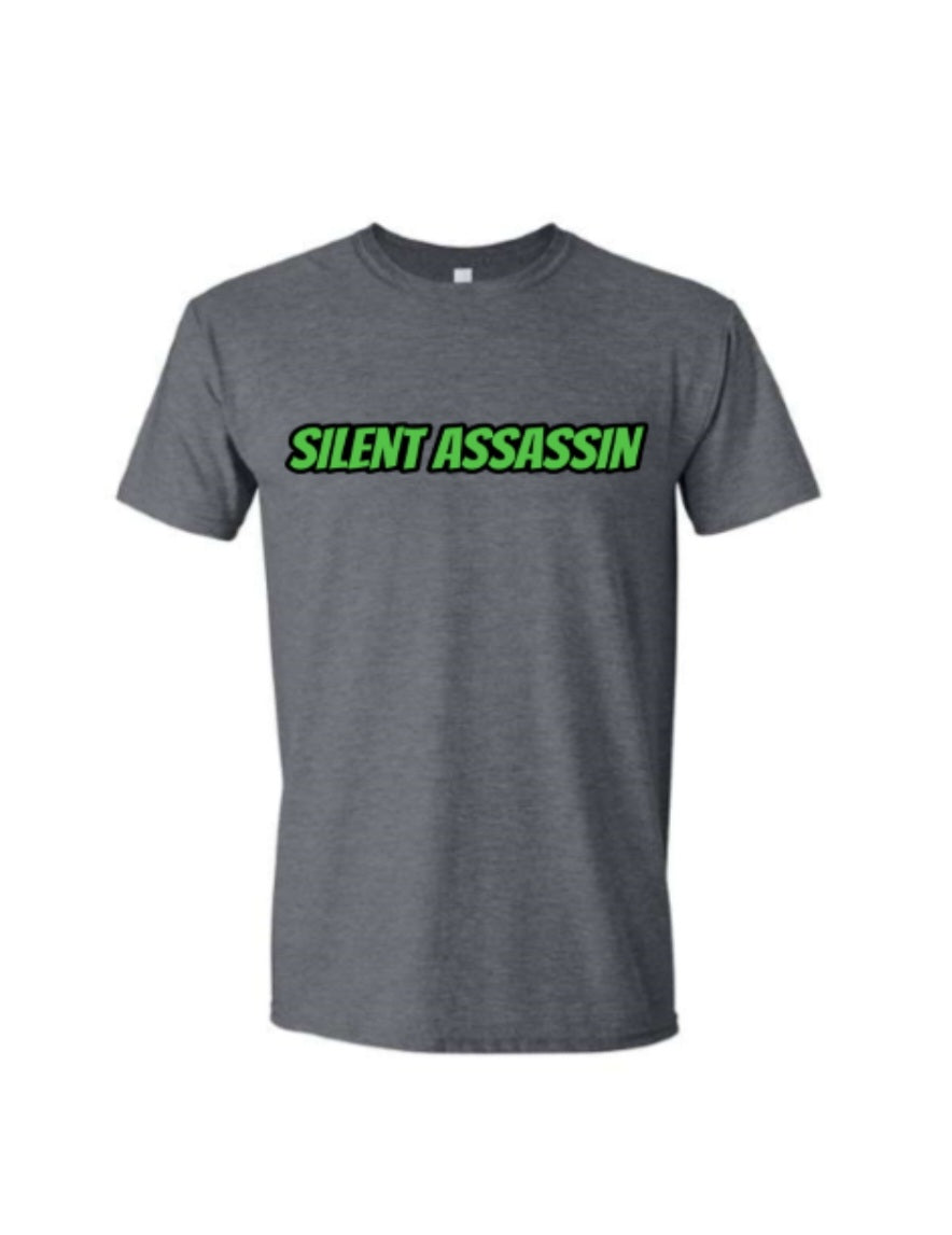 Silent Assassin Green Soft T-Shirt